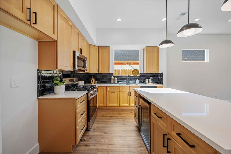 Furnished interior view inside a new home in , Houston (Image 3). Furnished interior view inside a new home in , Houston (Image 3).