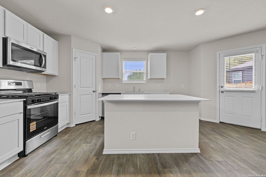 Furnished interior view inside a new home in Redbird Ranch, San Antonio (Image 6).