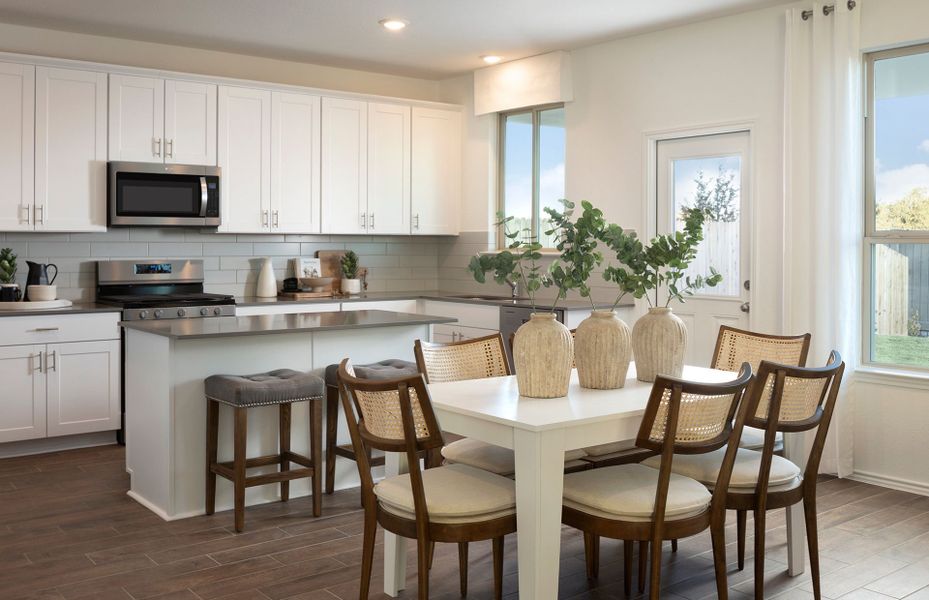 Cafe Area and Kitchen Cafe Area and Kitchen