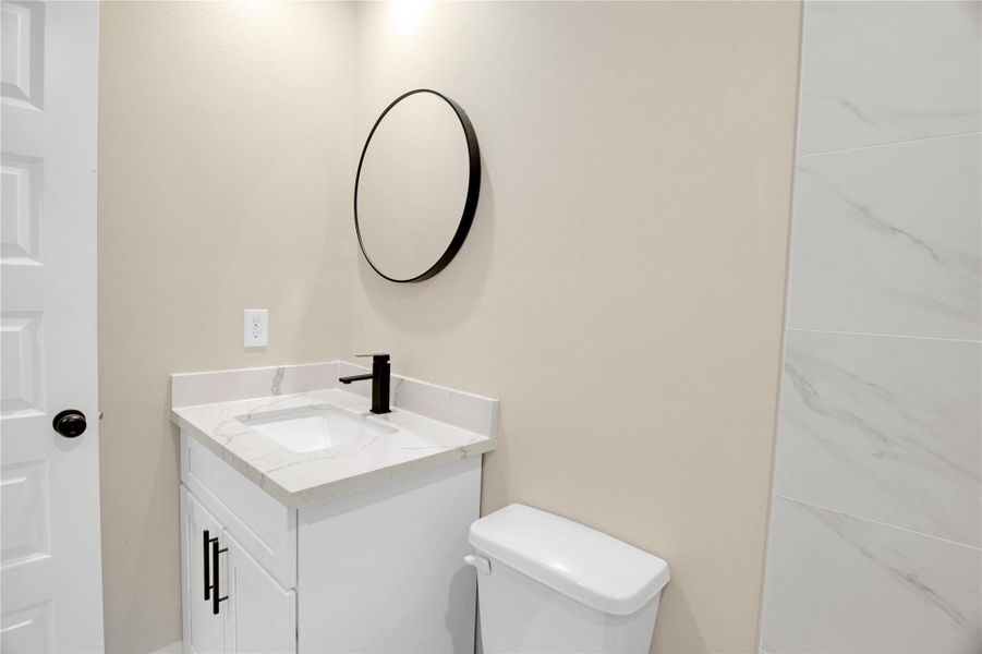 Furnished interior view inside a new home in , San Leon (Image 11).