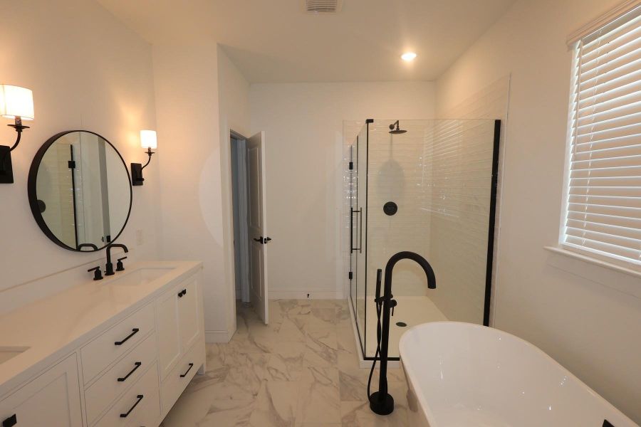 Spa-like primary bath Spa-like primary bath