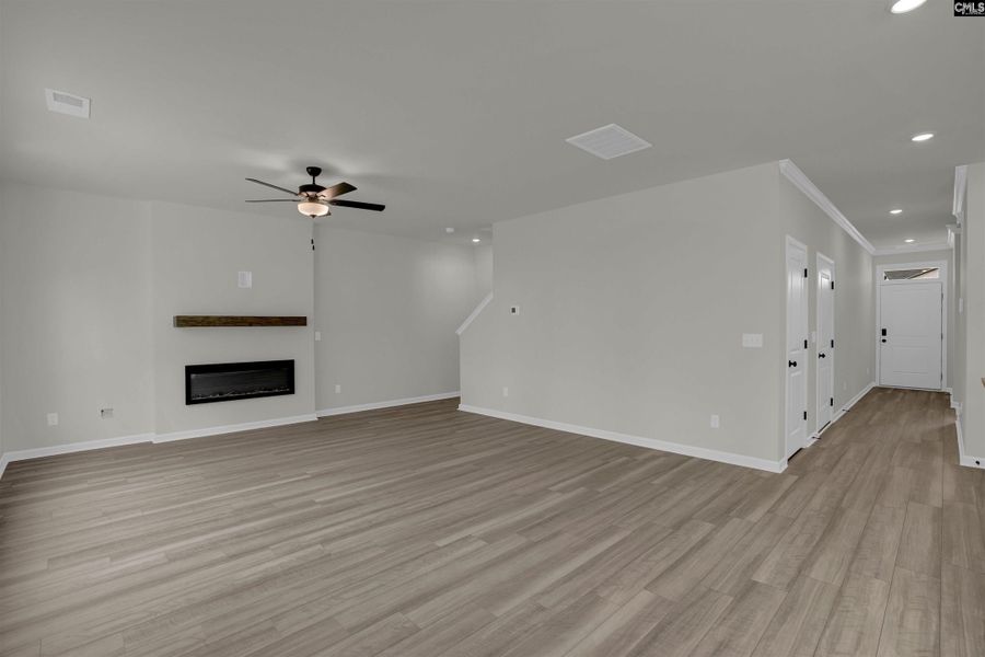 Spacious, unfurnished interior of a new home in Rolling Hills, Prosperity (Image 23). Spacious, unfurnished interior of a new home in Rolling Hills, Prosperity (Image 23).