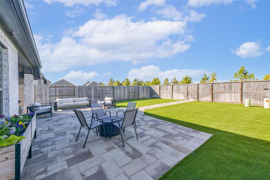 Exterior details and patio area of a home in , Katy (Image 24). Exterior details and patio area of a home in , Katy (Image 24).