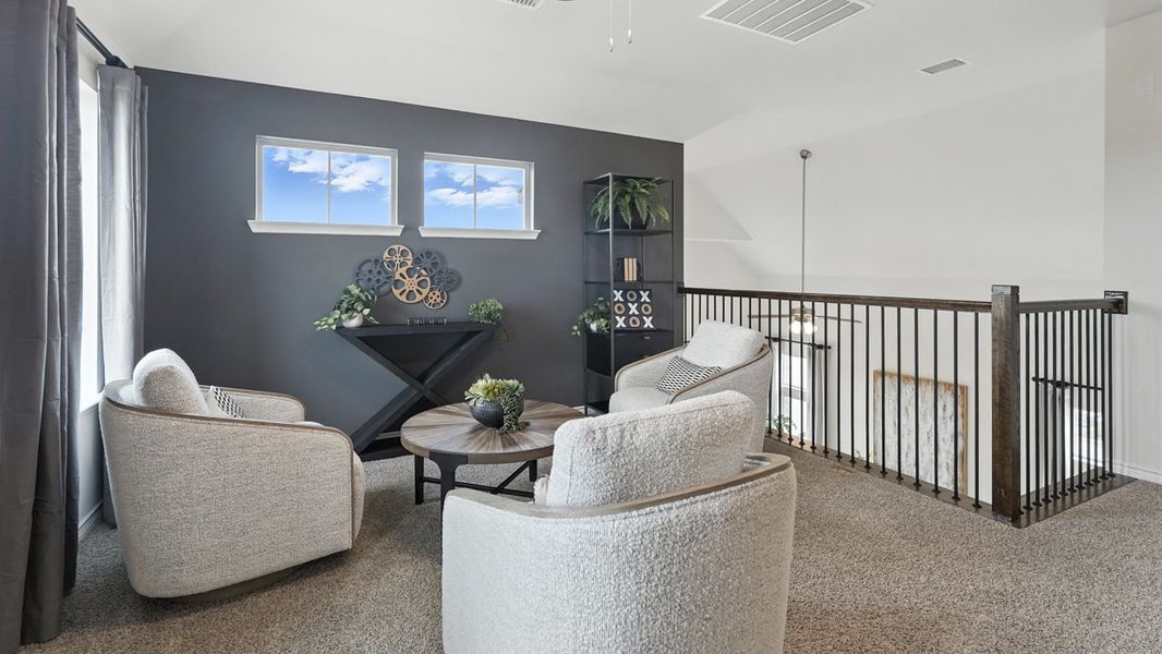Representative furnished interior of a home built from the Meridian by D.R. Horton in Lilybrooke at Legacy Hills, Celina (Image 13). Representative furnished interior of a home built from the Meridian by D.R. Horton in Lilybrooke at Legacy Hills, Celina (Image 13).