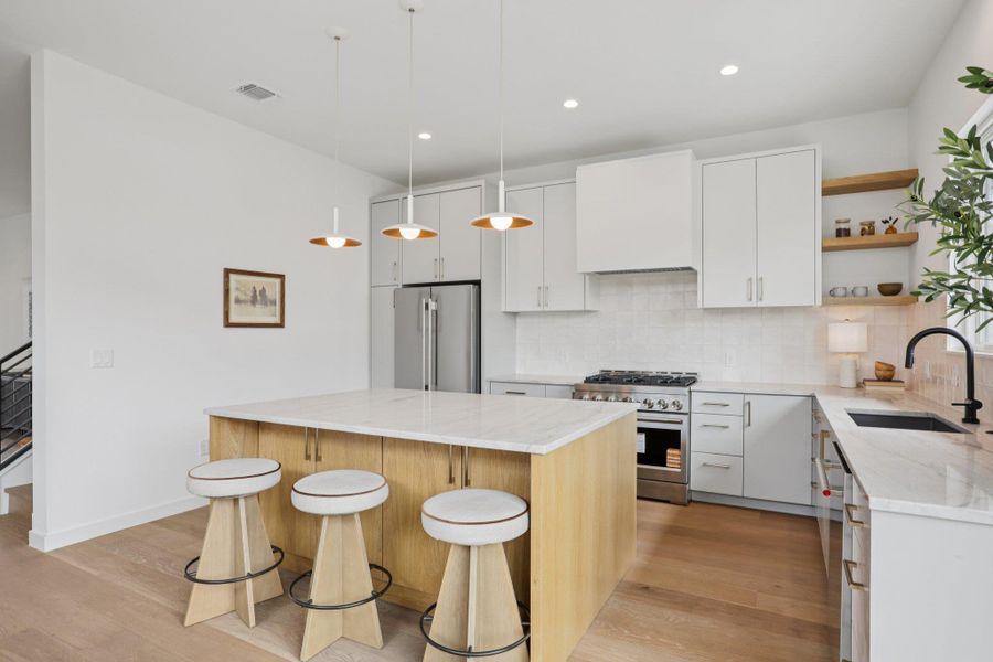Furnished interior view inside a new home in , Austin (Image 7).