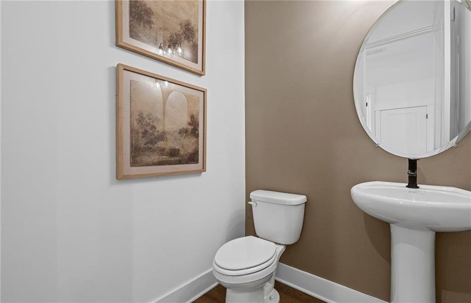 Furnished interior view inside a new home in Traditions of Braselton, Jefferson (Image 34).