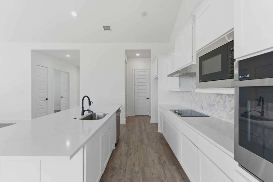 Image 5 representing the Malibu by Chesmar Homes in Sienna Lakes, San Antonio, TX.