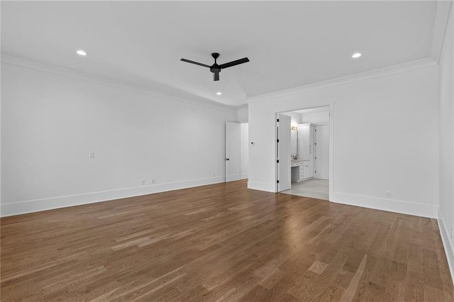 Spacious, unfurnished interior of a new home in , Buford (Image 55).