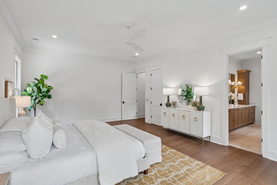 Furnished interior view inside a new home in , Mount Pleasant (Image 73).