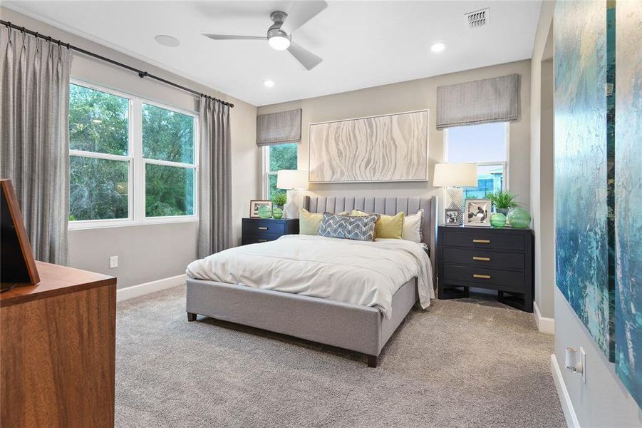 Furnished interior view inside a new home in Estates at Rivers Edge, Parrish (Image 3).