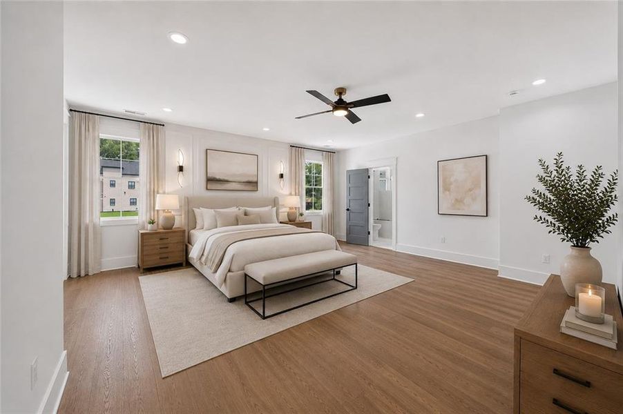 Furnished interior view inside a new home in , Jefferson (Image 16).
