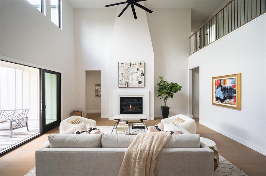 Furnished interior view inside a new home in , Dallas (Image 14). Furnished interior view inside a new home in , Dallas (Image 14).