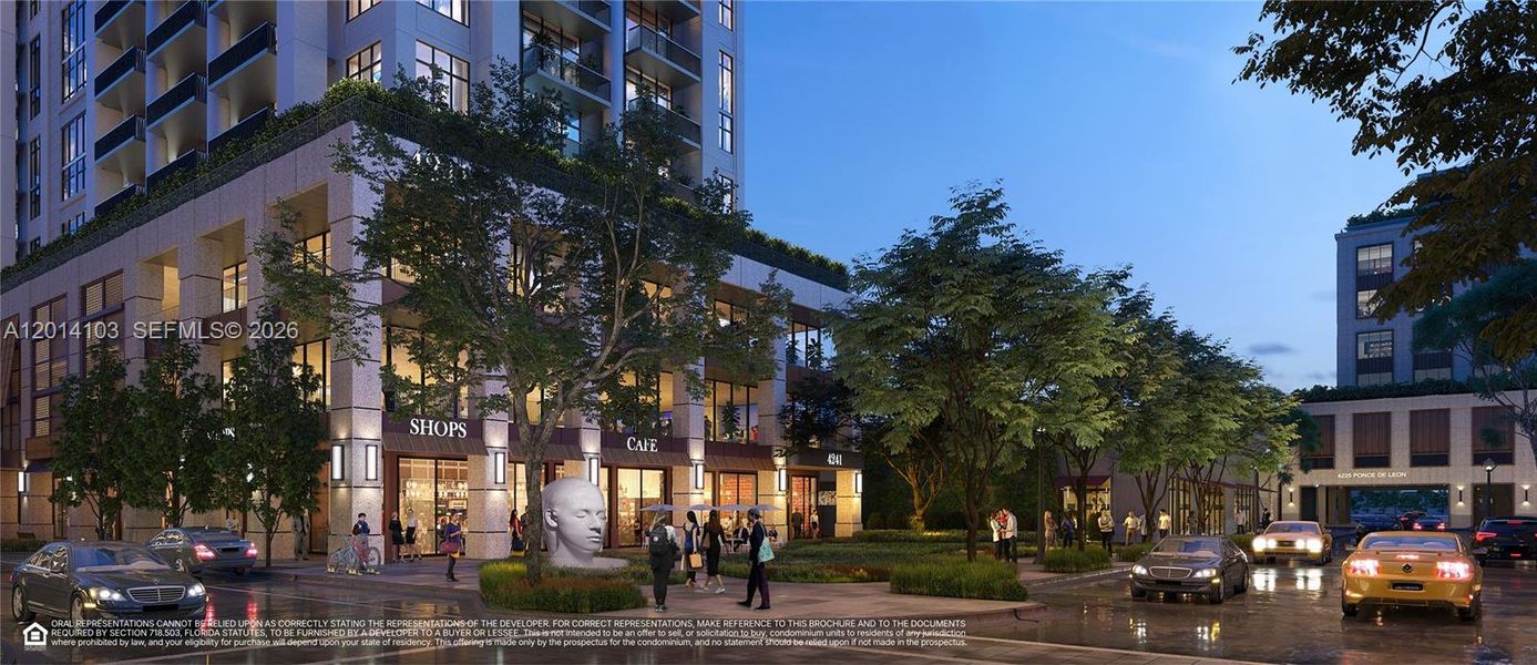 Condo located in Coral Gables, FL showcasing its design and architecture (Image 10).