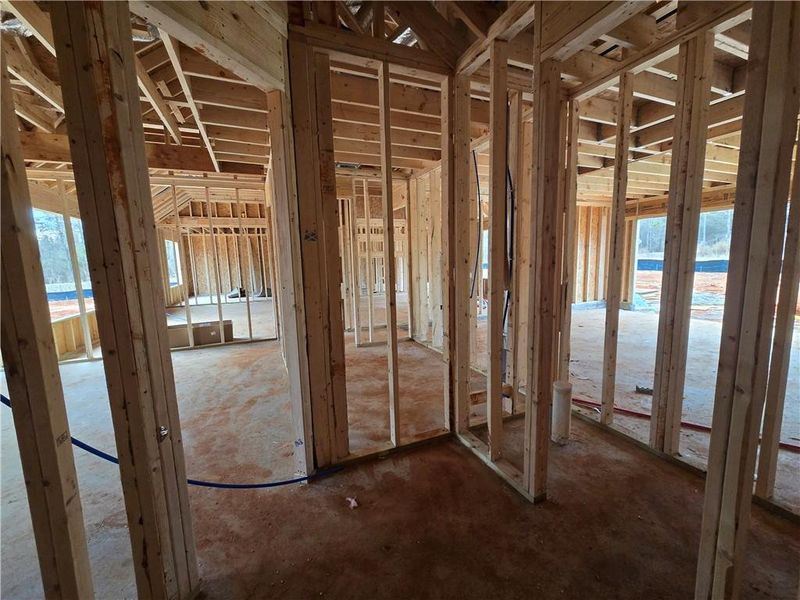 In-progress construction of a new home in , Lavonia, GA (Image 8).