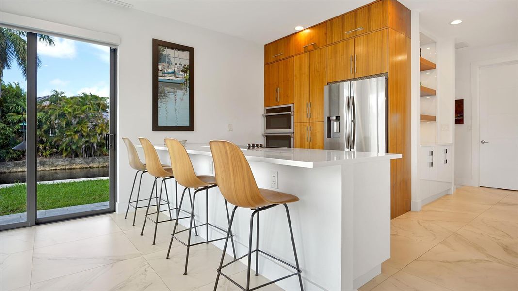 Furnished interior view inside a new home in , Fort Lauderdale (Image 12).