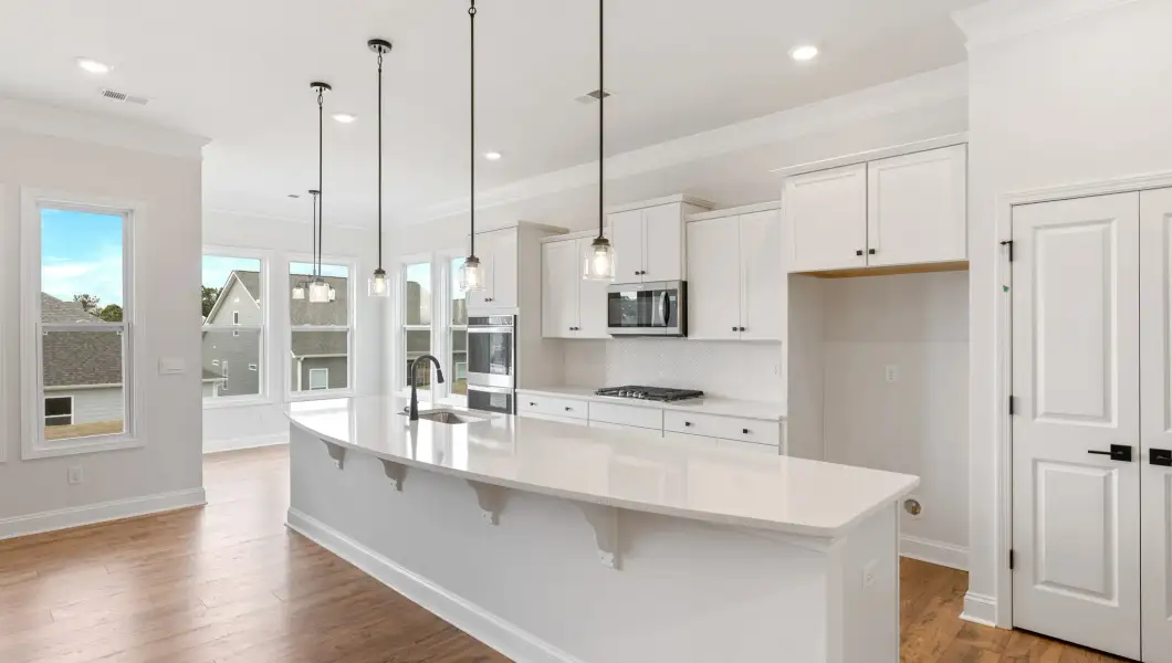 Furnished interior view inside a new home in Alder Pond, Campobello (Image 9).