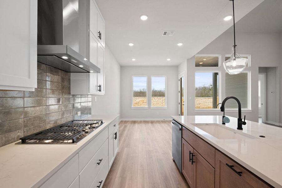 Furnished interior view inside a new home in Lagos Reserve, Manor (Image 14).