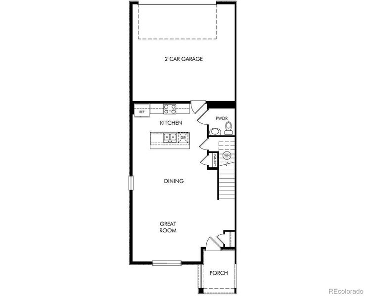 2D floor plan layout of this home in Skyview at High Point, Aurora, CO (Image 2). 2D floor plan layout of this home in Skyview at High Point, Aurora, CO (Image 2).