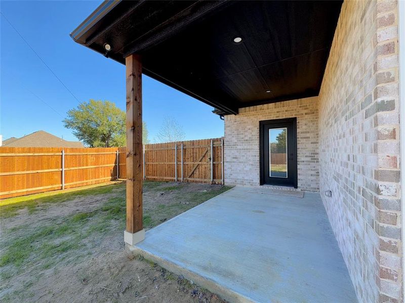 Exterior details and patio area of a home in , Gun Barrel City (Image 3). Exterior details and patio area of a home in , Gun Barrel City (Image 3).