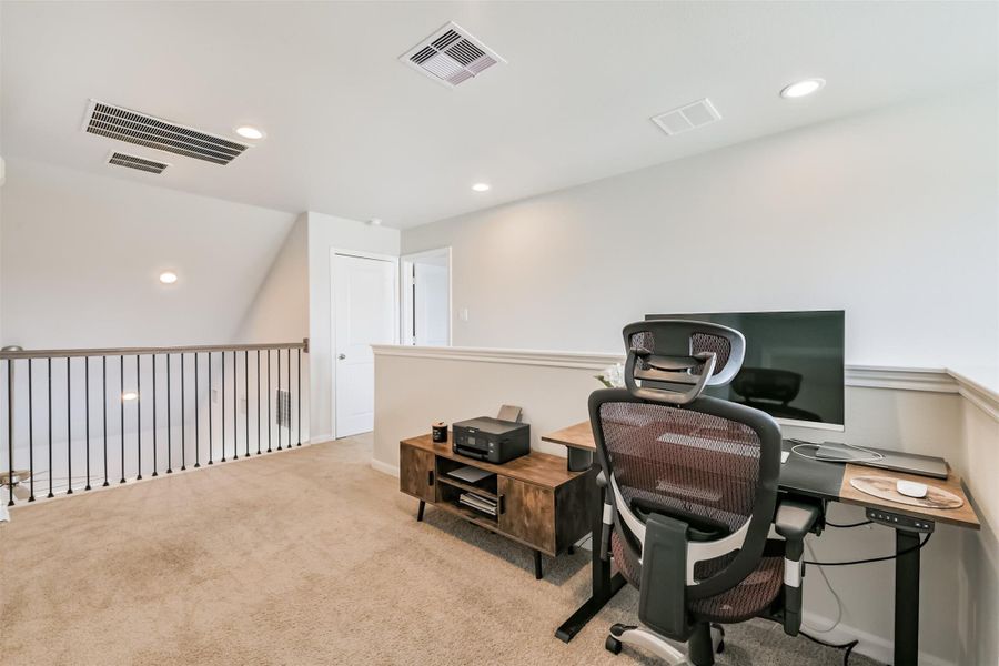 Flex Room - Currently Configured As A Workspace Flex Room - Currently Configured As A Workspace