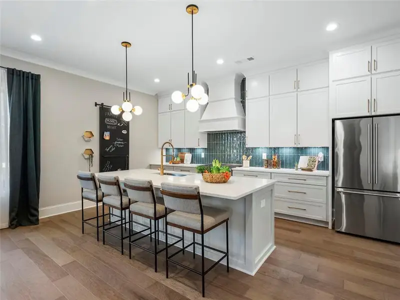 Furnished interior view inside a new home in Laurel View, Suwanee (Image 20).