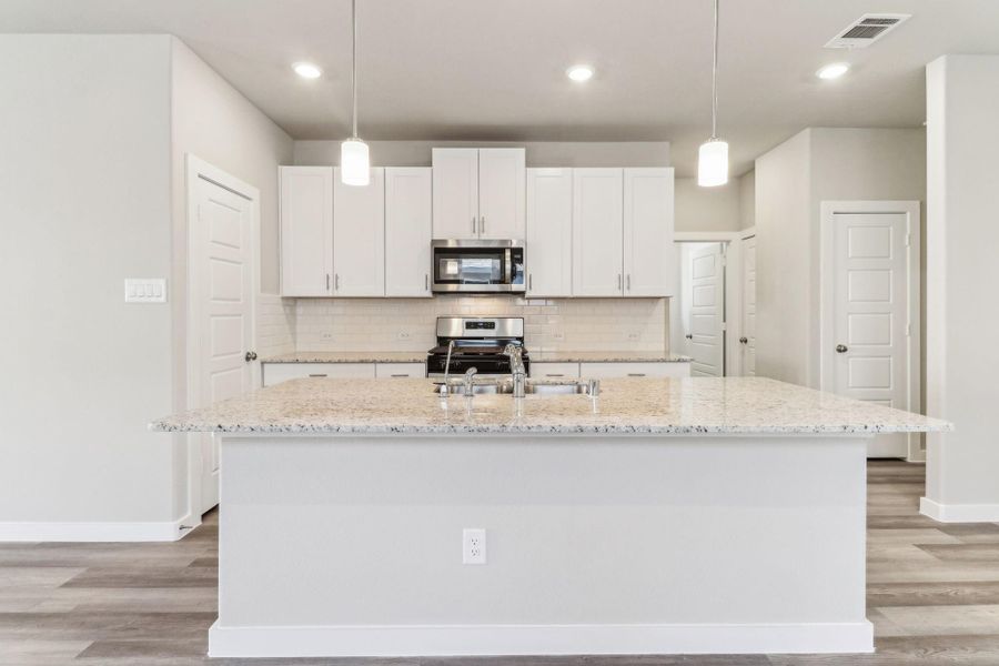 Photo is not of the actual home but is an inspirational photo of builder's model home and may depict options, furnishings, and/or decorator features that are not included.