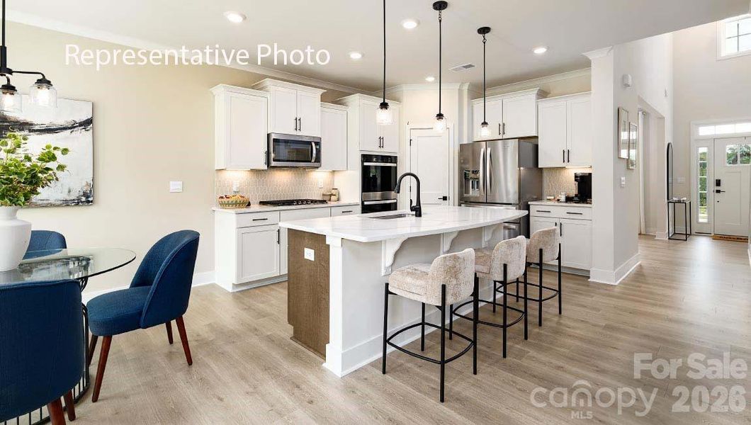 Furnished interior view inside a new home in Sylvan Creek, Denver (Image 39).