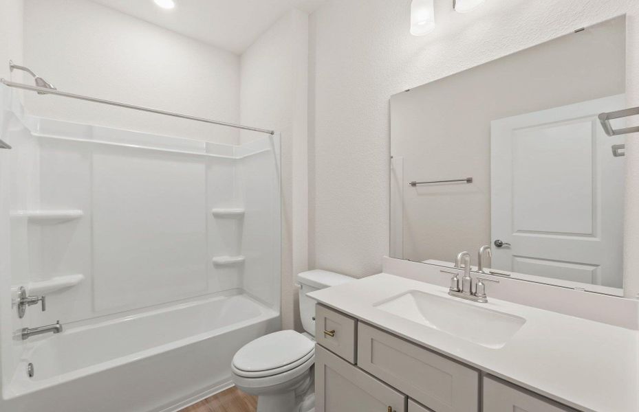 Furnished interior view inside a new home in Sun City Texas, Georgetown (Image 11).