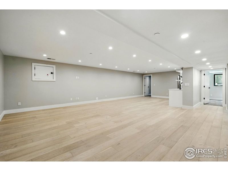 Basement family room + 1 of 2 crawl spaces Basement family room + 1 of 2 crawl spaces