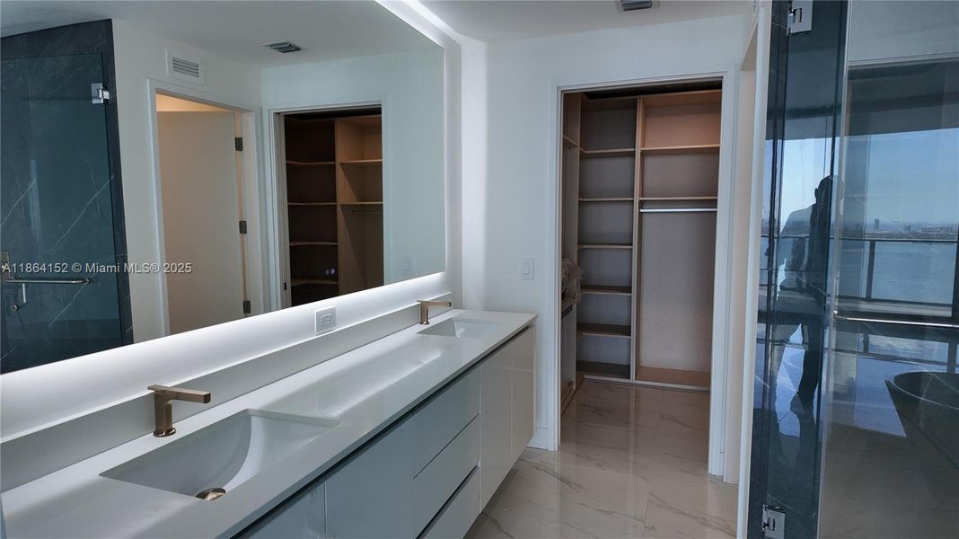 Furnished interior view inside a new home in , Miami (Image 16). Furnished interior view inside a new home in , Miami (Image 16).