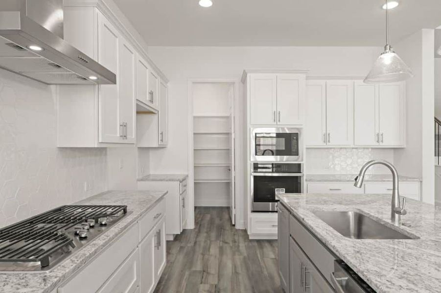 Furnished interior view inside a new home in Cambridge Crossing, Celina (Image 14). Furnished interior view inside a new home in Cambridge Crossing, Celina (Image 14).