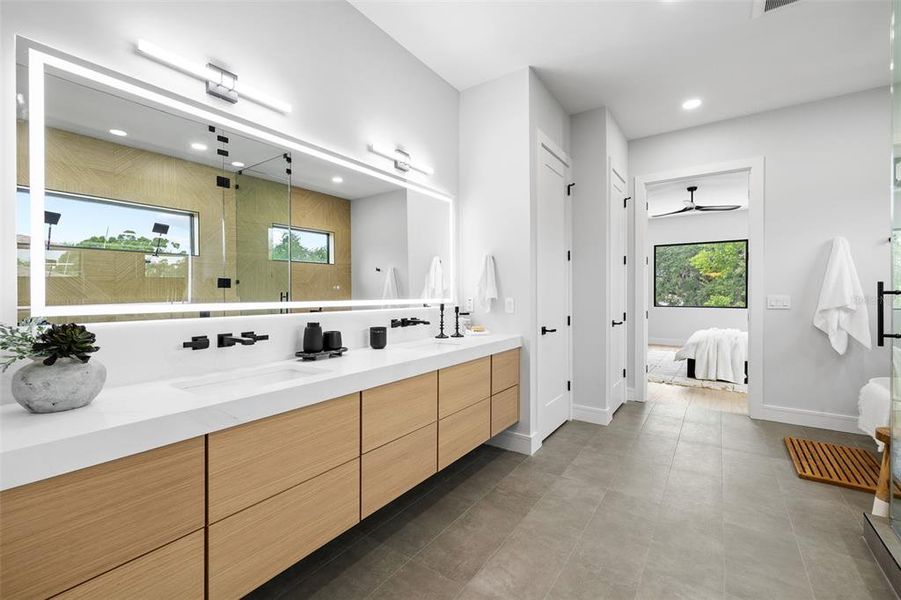 Furnished interior view inside a new home in , Tampa (Image 48).