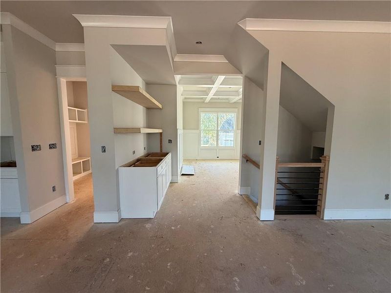 In-progress construction of a new home in , Hoschton, GA (Image 36).