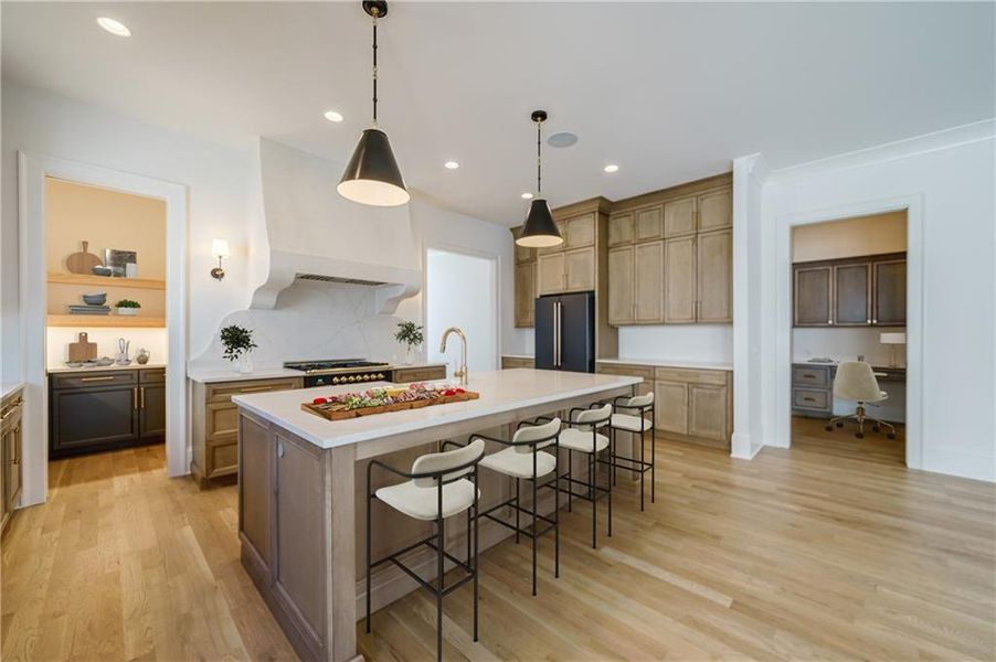 Furnished interior view inside a new home in , Atlanta (Image 6).