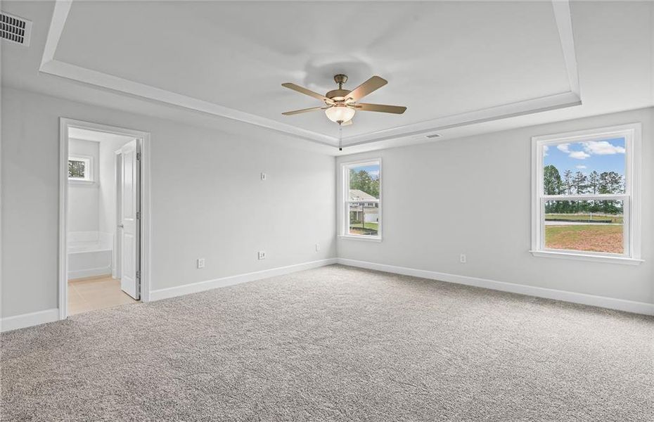 Spacious, unfurnished interior of a new home in Anderson Point, McDonough (Image 28). Spacious, unfurnished interior of a new home in Anderson Point, McDonough (Image 28).