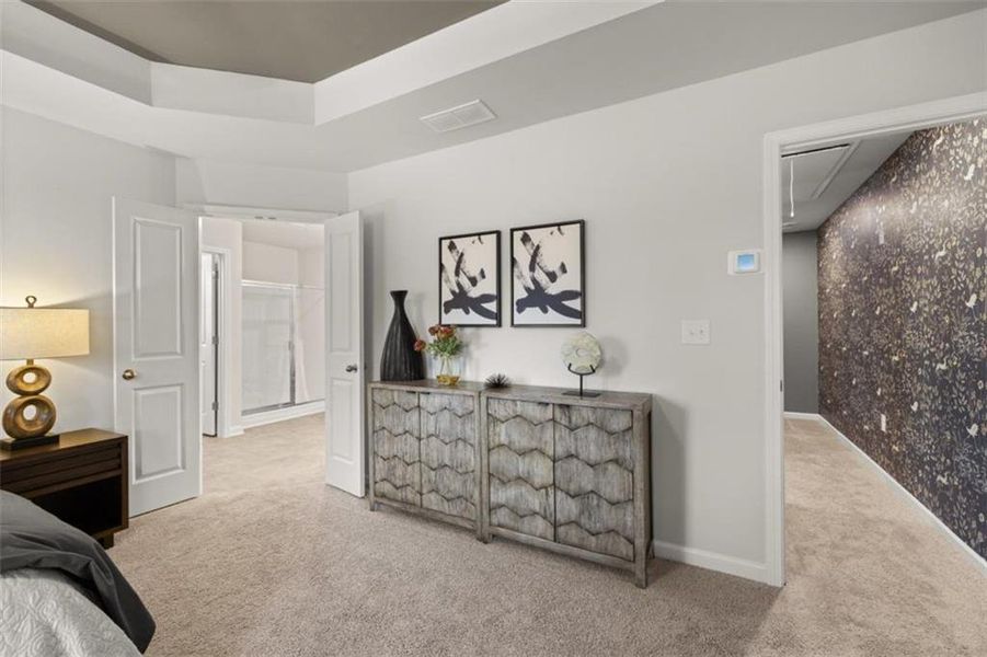 Furnished interior view inside a new home in Reeves Park, Stockbridge (Image 27).