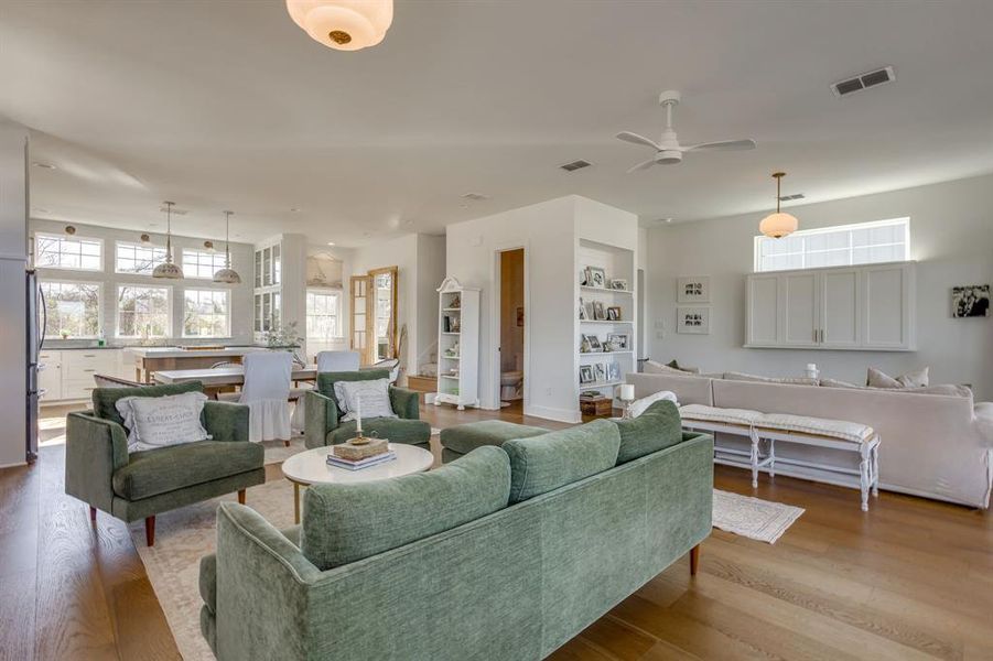 Furnished interior view inside a new home in , Weatherford (Image 26).