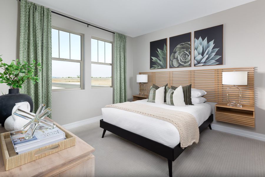 Representative furnished interior of a home built from the Irwin by Beazer Homes in Marbella at Windrose, Waddell (Image 10).