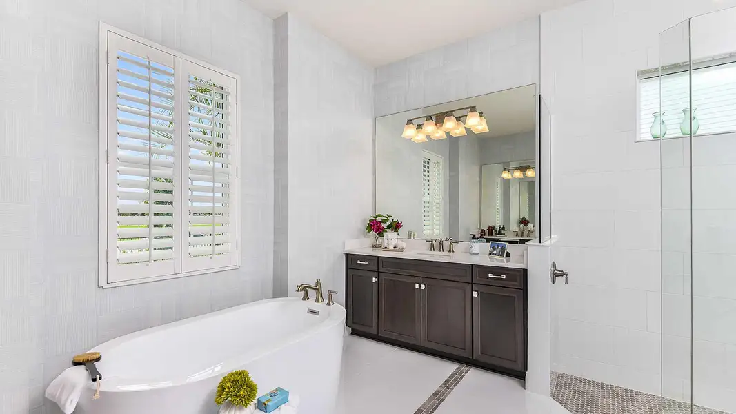 Furnished interior view inside a new home in Windward Real Estate and Homes for Sale in Sarasota, FL - Neal Communities, Lakewood Ranch (Image 16).