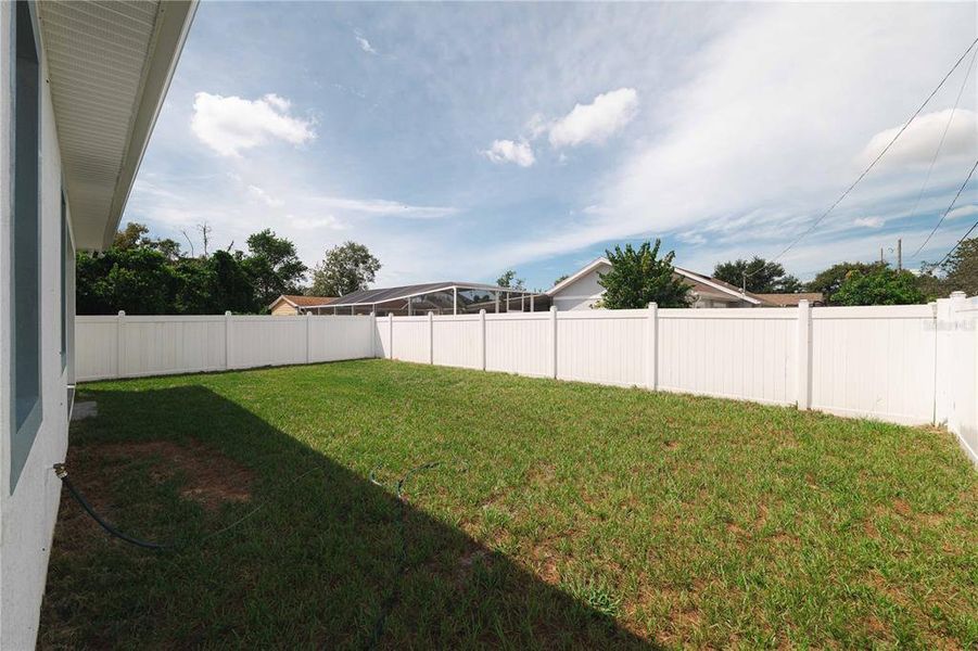 Exterior details and patio area of a home in , Tampa (Image 4). Exterior details and patio area of a home in , Tampa (Image 4).