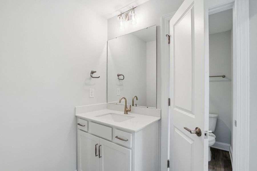 Furnished interior view inside a new home in Enclave at Riverdale, Huntersville (Image 12).