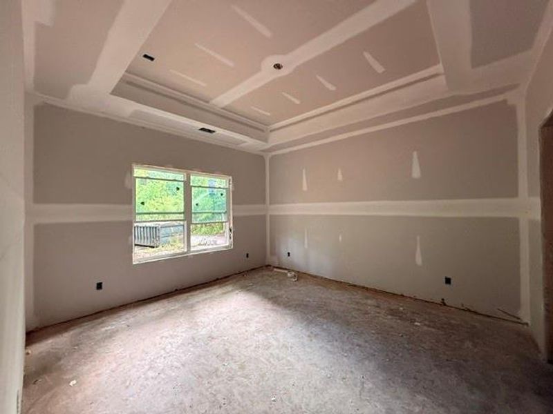 In-progress construction of a new home in , Hiram, GA (Image 6).