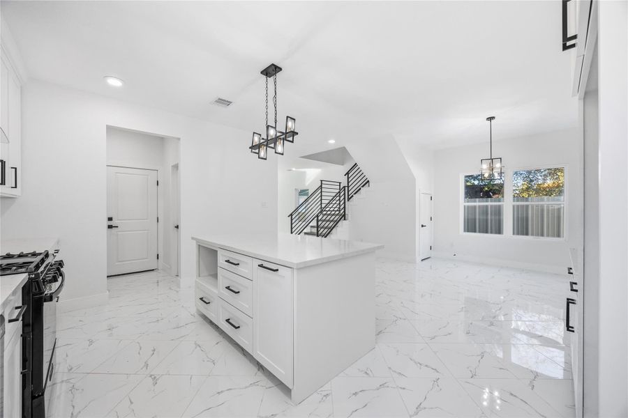 Furnished interior view inside a new home in , Houston (Image 7).