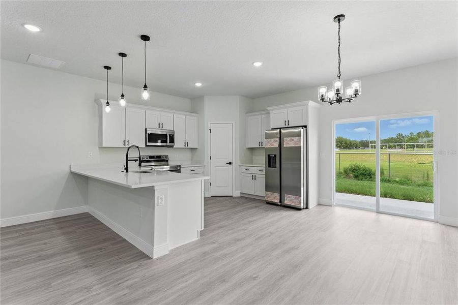 Furnished interior view inside a new home in , Ocala (Image 14).