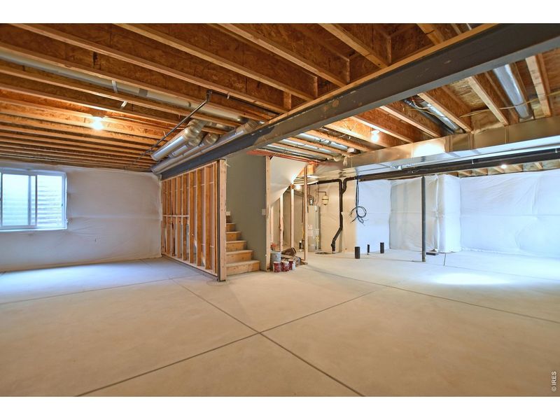 In-progress construction of a new home in , Johnstown, CO (Image 40).