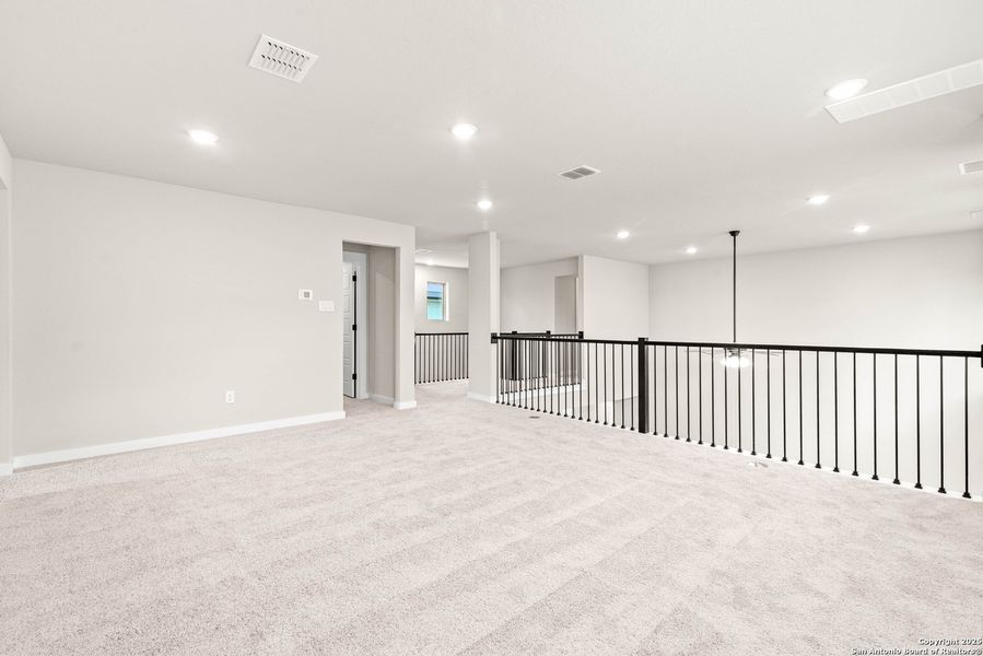 Spacious, unfurnished interior of a new home in Morgan Meadows, San Antonio (Image 14). Spacious, unfurnished interior of a new home in Morgan Meadows, San Antonio (Image 14).
