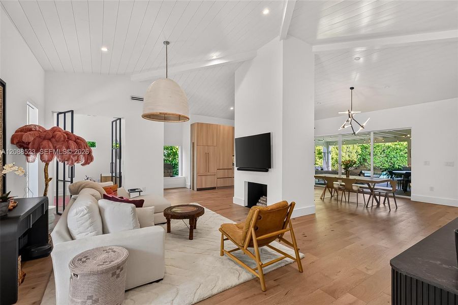 Furnished interior view inside a new home in , Miami (Image 29).