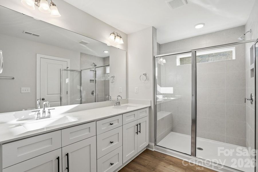 Furnished interior view inside a new home in Harrisburg Village, Harrisburg (Image 10).