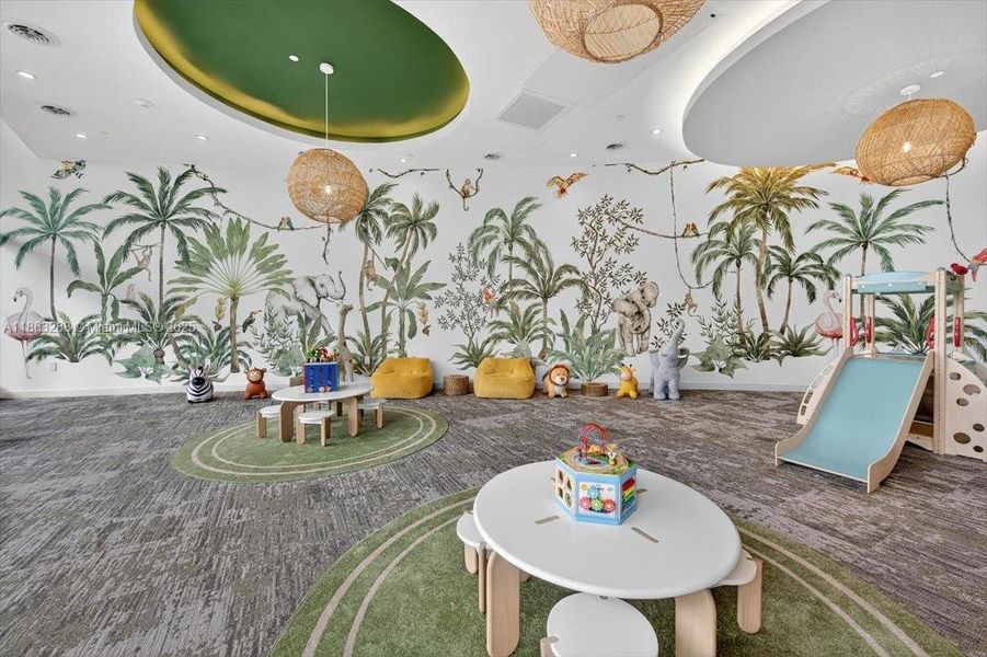 Furnished interior view inside a new home in , Miami (Image 15).