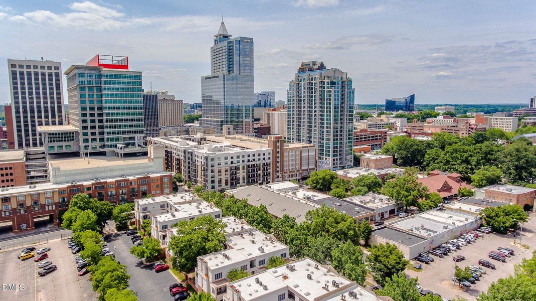 Lifestyle_Downtown Raleigh Aerial
